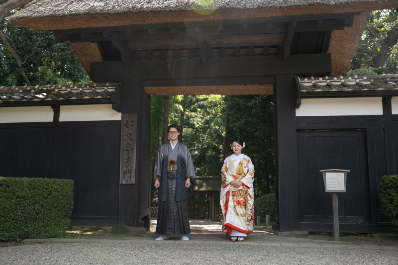 偕楽園ロケへ！