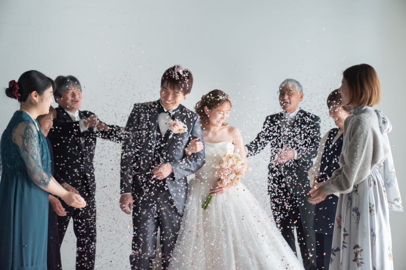 フラワーシャワー？！