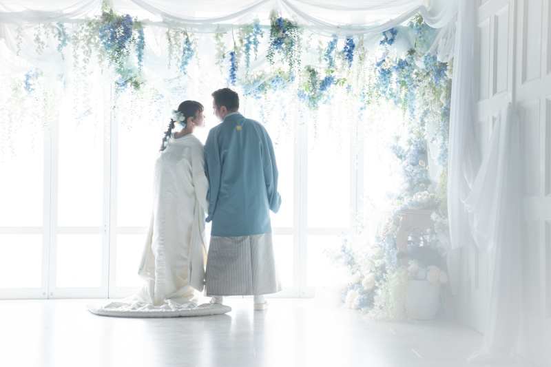 ロマンティックな後ろ姿