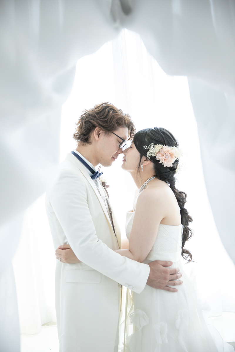 お鼻くっつけシーン