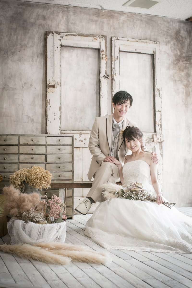 アンティークなセットで