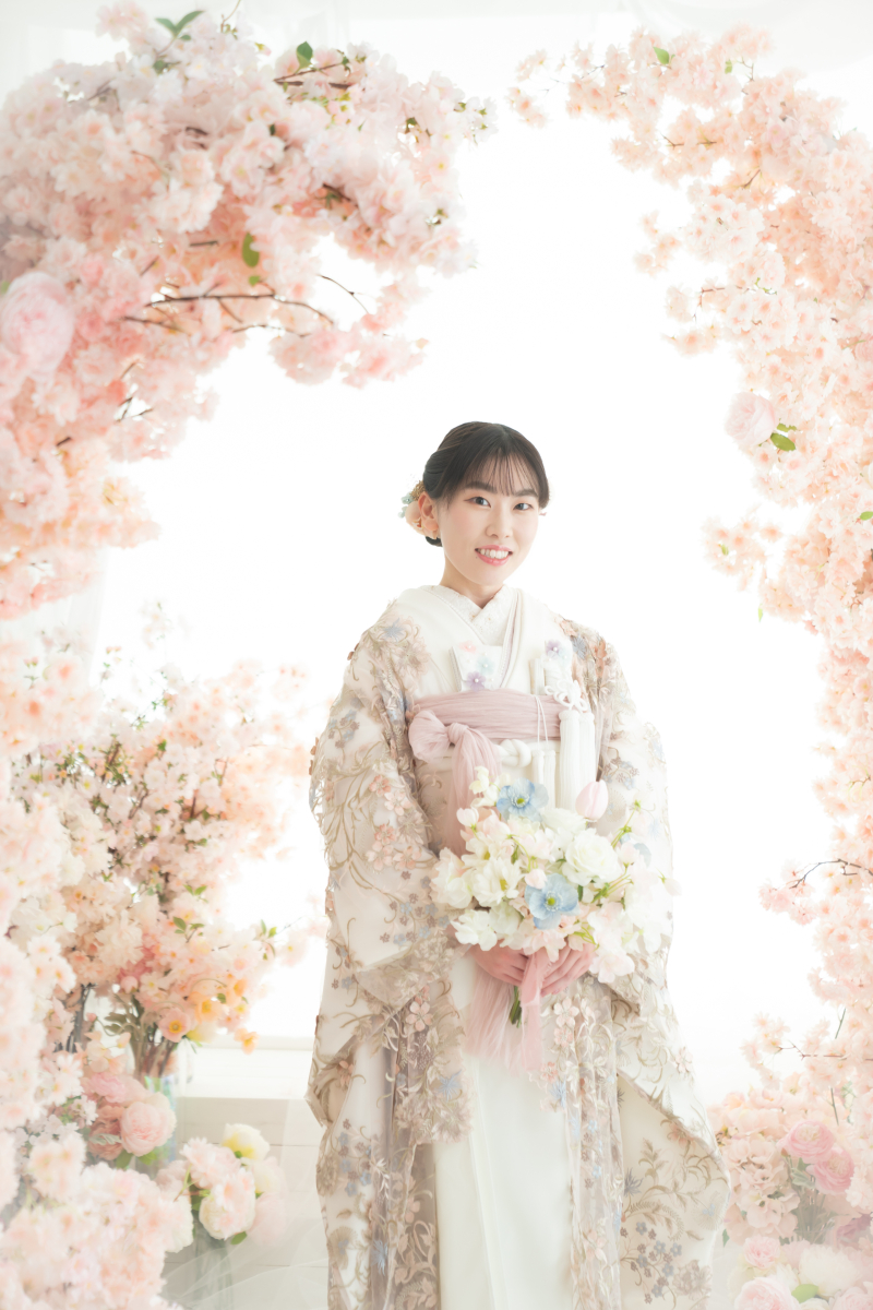 ピンクのお花セット