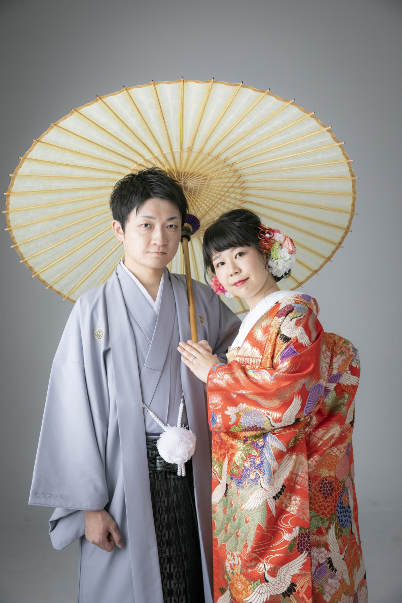 相合傘ショット