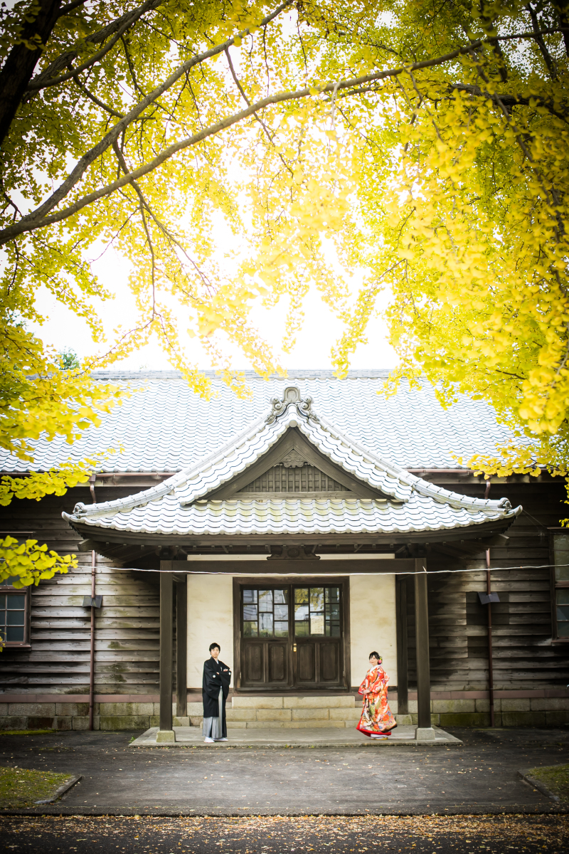 銀杏ロケスタート！