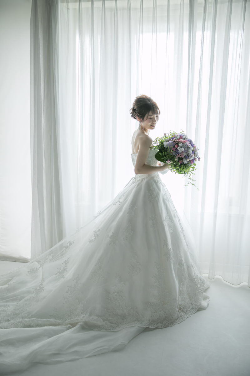 美しいご新婦様のシーン