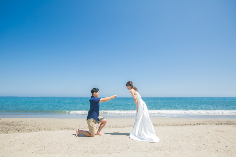 プロポーズシーン