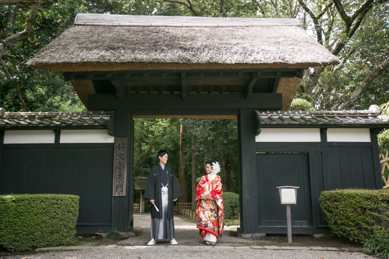 偕楽園ロケスタート！