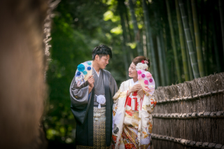 偕楽園でフォトウェディング！