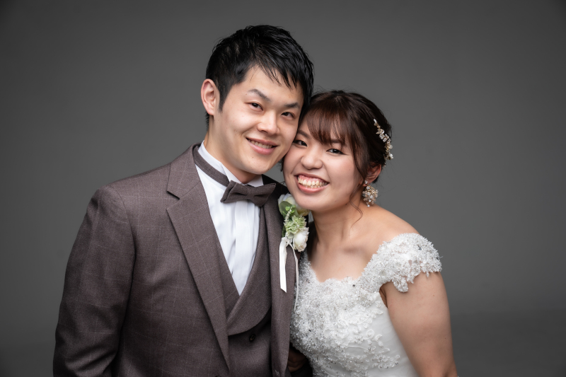 お顔をくっ付けて