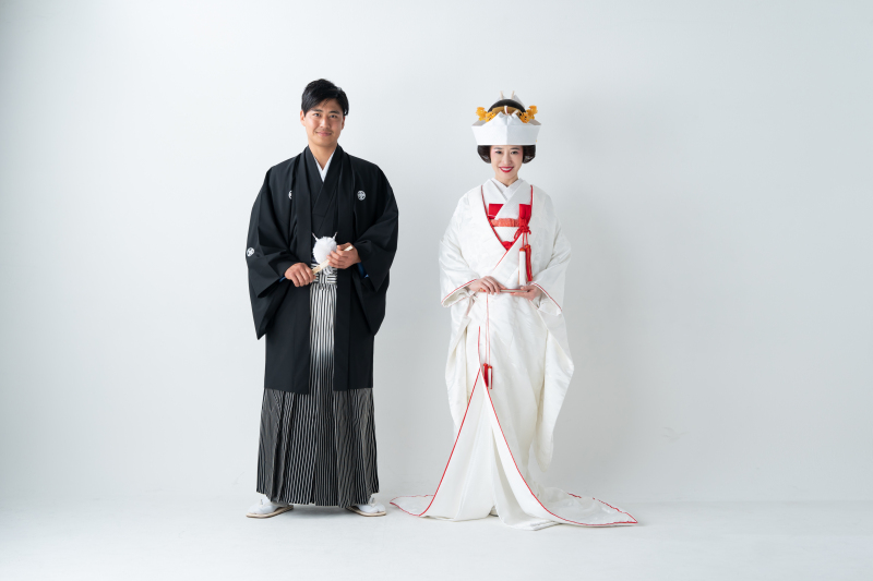 古典派の白無垢スタイル