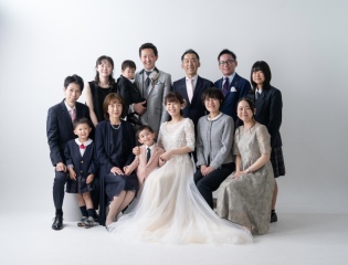 家族との撮影
