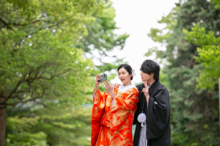 お客様のスマホでの撮影