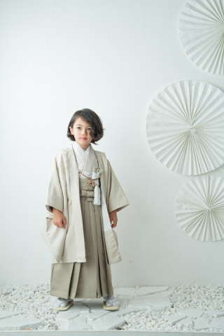 お子様着物着付＋ヘアセット（男の子）3,300円〜