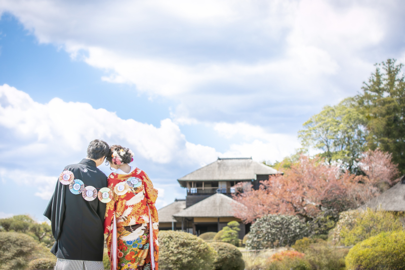 小貫写真館 Paseo nuevo水戸_庭園で撮影できる