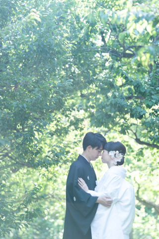 小貫写真館 Paseo nuevo水戸_新緑ロケーション和装