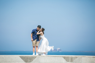 小貫写真館 Paseo nuevo水戸_海ロケ／エンゲージメントフォト