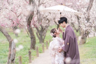 小貫写真館 Paseo nuevo水戸_春ロケーション梅