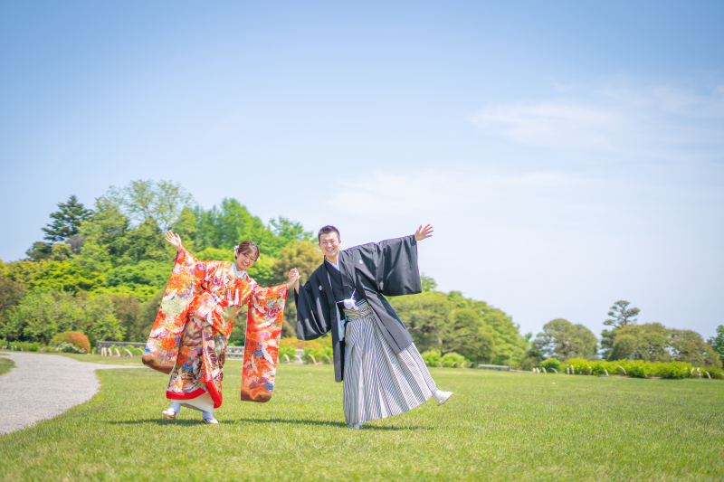 小貫写真館 Paseo nuevo水戸_庭園で撮影できる