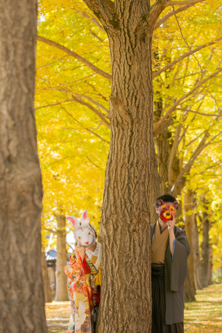 小貫写真館 Paseo nuevo水戸_秋ロケーション紅葉
