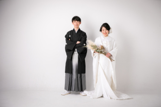 白無垢スタジオ撮影