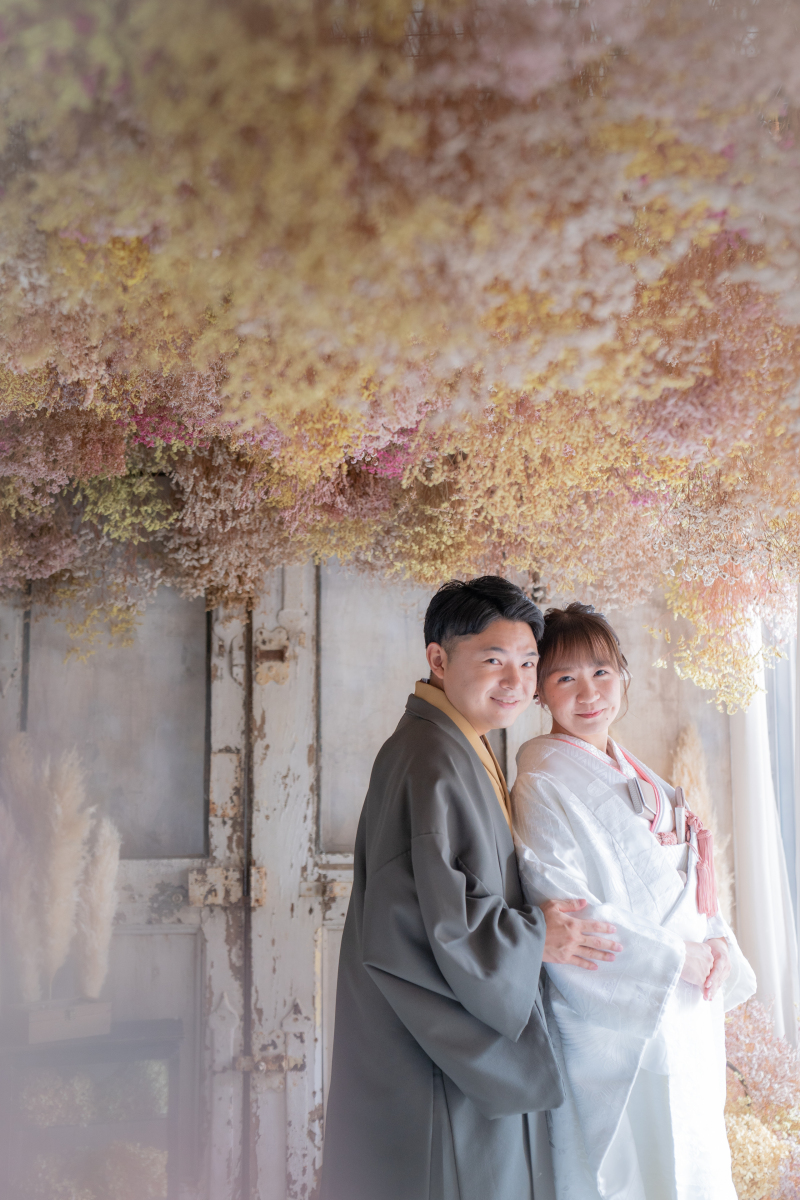 おふたりの優しい雰囲気のまま写真に残させていただきました。