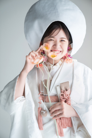 ソロショットは花嫁の美しさや可愛さを引き出す撮影を心がけています。