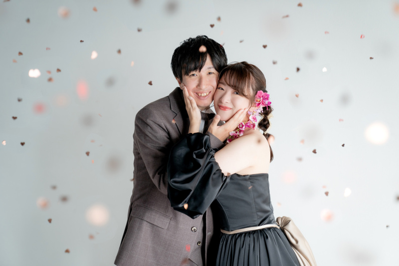 【紫陽花ロケ♡和+洋】保和苑コース和装1着ロケ＋スタジオ洋装1着プラン165,000円！データ80カット付き！