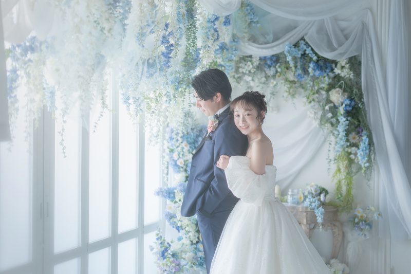 【紫陽花ロケ♡和+洋】保和苑コース和装1着ロケ＋スタジオ洋装1着プラン165,000円！データ80カット付き！