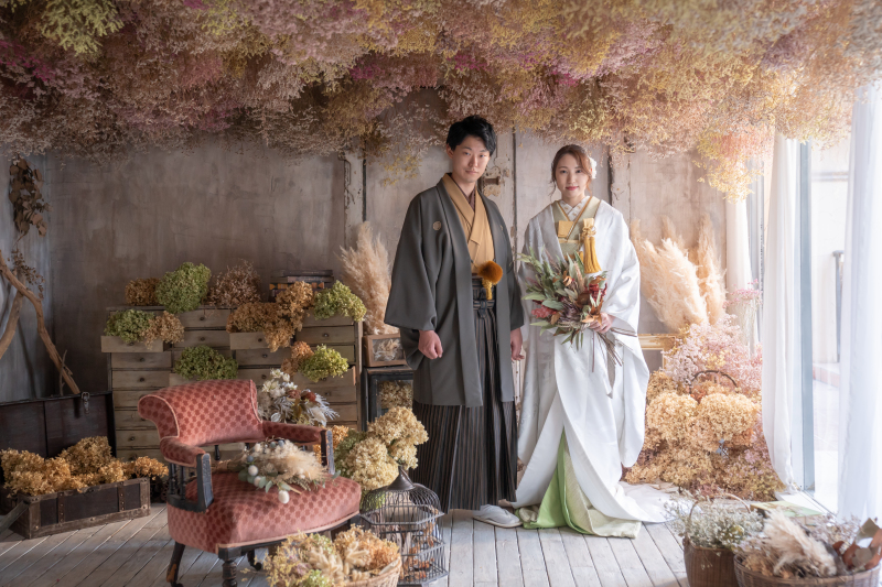 【2着スタジオ】和装スタジオ＋洋装スタジオプラン33,000円オフ！226,600円&rarr;193,600円♡全データ160カット！