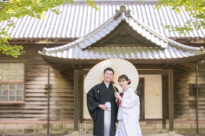 【ロケ＆スタジオ】和装ロケ＋洋装スタジオプラン33,000円オフ！248,600円&rarr;215,600円♡全データ200カット！