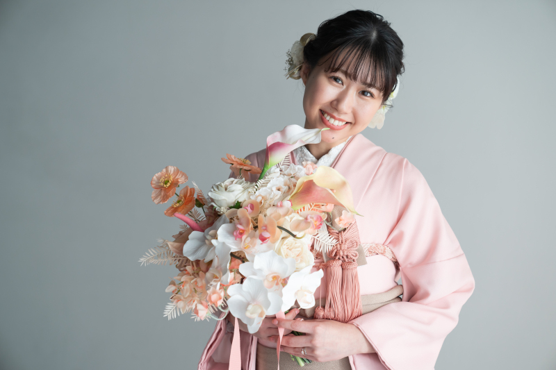 【和装＋洋装ソロウエディングプラン】和装も洋装もできる！「全データ40カット付コミコミプラン♪