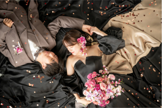 1,2月撮影限定！費用を抑えたいカップル様向けスタジオ洋装プラン