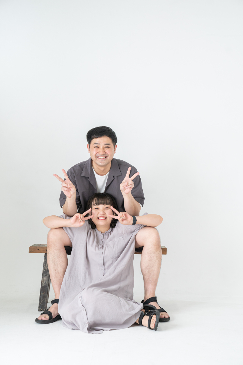 【プレウエディングフォト】スタジオ私服フォト　30データ付