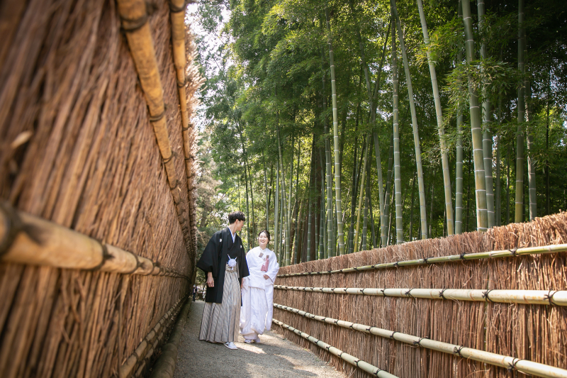 【春の偕楽園フォトウエディング】和装ロケ＋洋装スタジオプラン195,800円！全データ160カット付！
