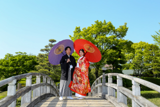 天気がよく青空と撮影できました！