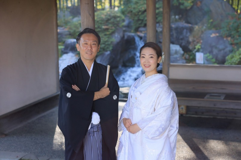 家族に見守られながら