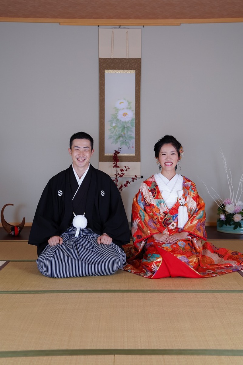 お座敷でニッコリ～