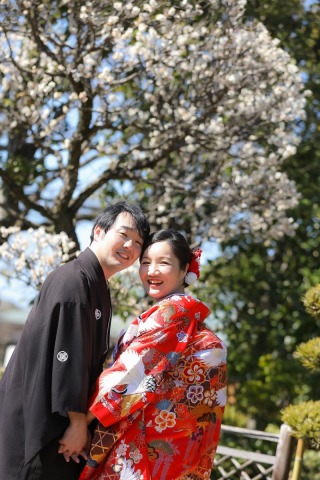 梅と一緒に・・