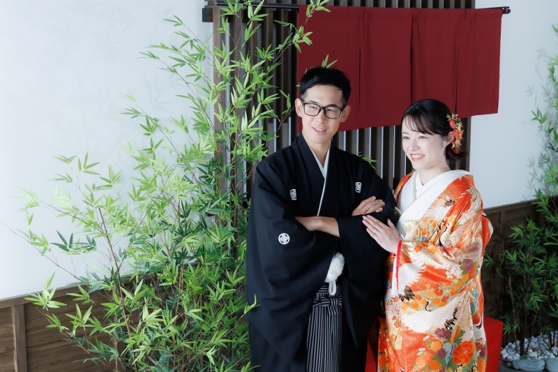 スタジオ撮影 和装×洋装
