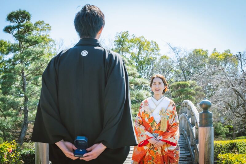 新郎様が持っているものは・・・♡