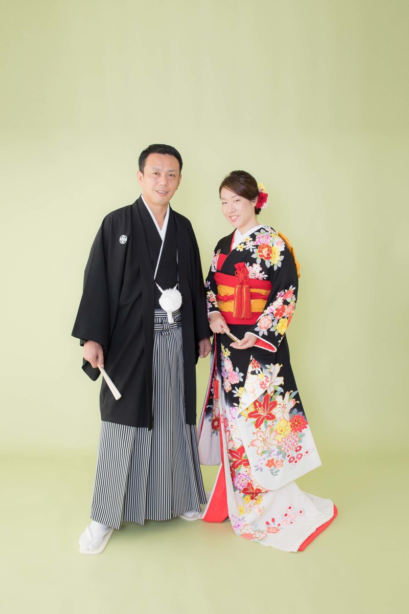 黒引振袖でフォーマル