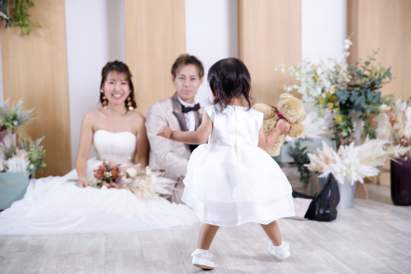 可愛いお子様との撮影♡