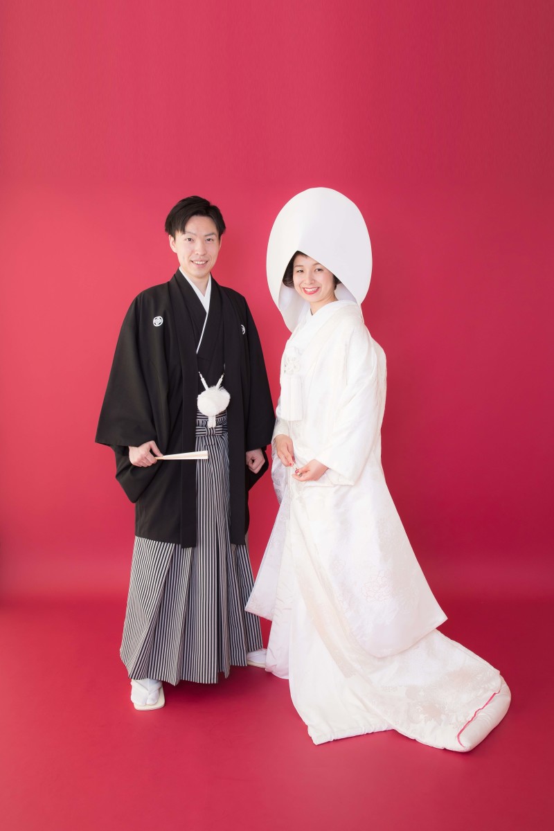 白無垢はしっとり・・