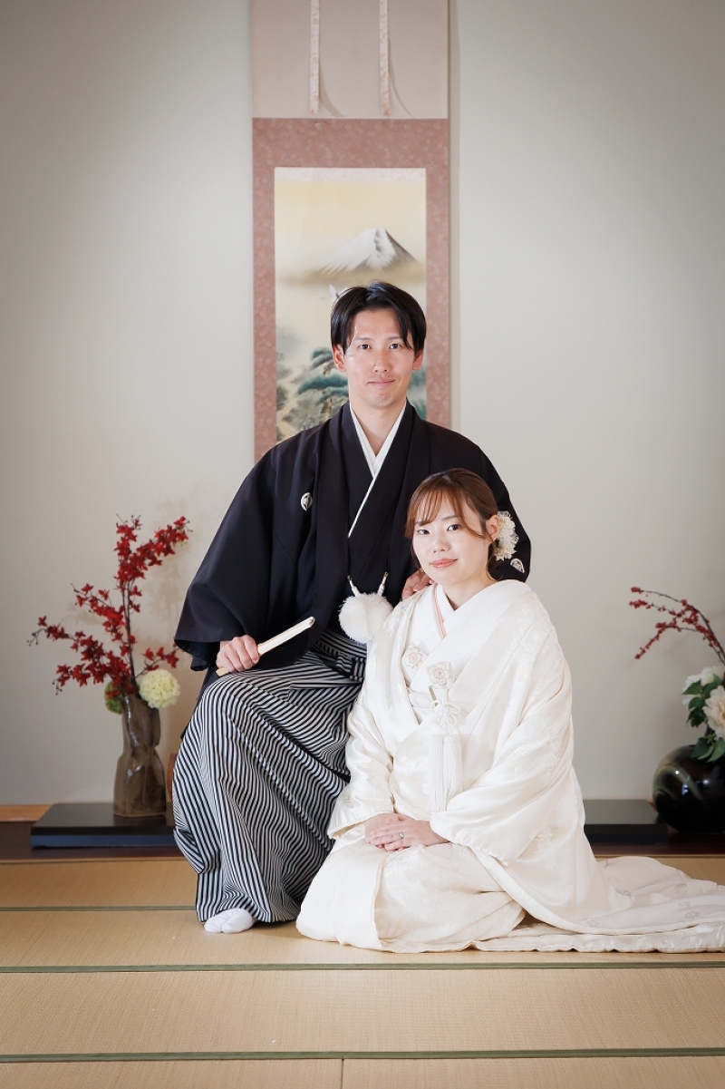 和室での正統派ショット。