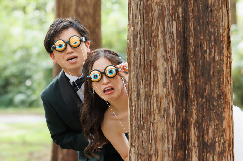 おふざけショットも忘れずに♪