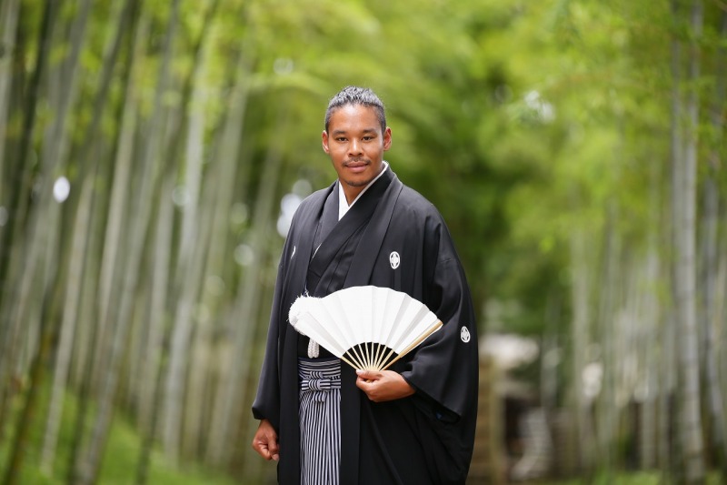 素敵な笑顔の新郎様