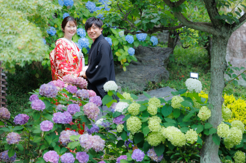 季節ならではのロケーションと涼しいスタジオで