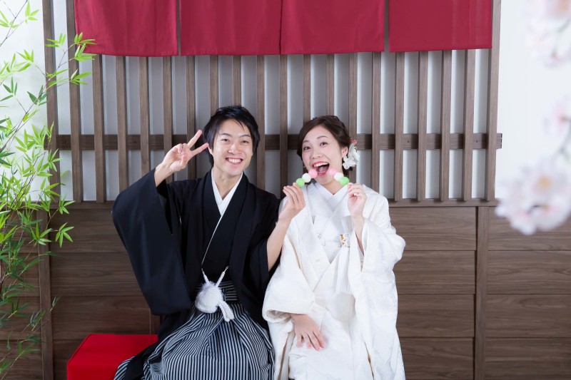 お団子ショットです~‼