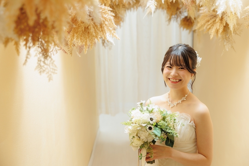 ご新婦様のソロショット♡