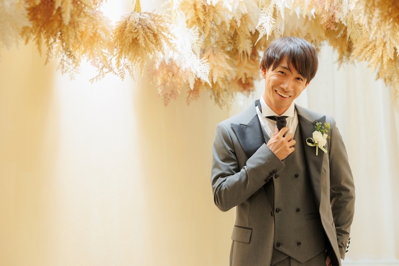 ご新郎様ソロショット!